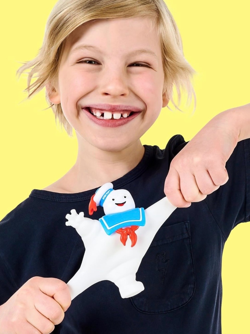 Heroes of Goo Jit Zu Ghostbusters Stay Puft Figure – Stretchy Squishy Toy - Picture 2 of 10